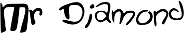 Mr Diamond Font