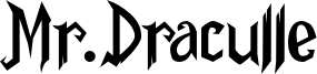Mr.Draculle Font