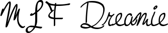 MTF Dreamie Font