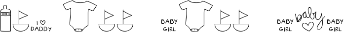 MTF Itty Bitty Baby Font