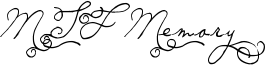 MTF Memory Font