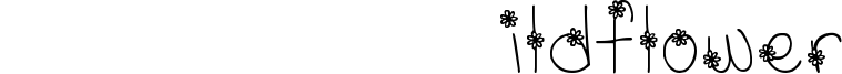MTF Wildflower Font