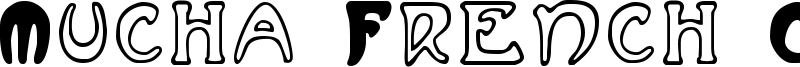 Mucha French Capitals Font