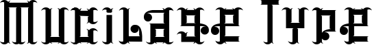 muclage type.ttf