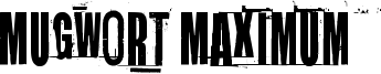 Mugwort Maximum Font