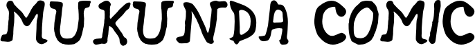 Mukunda Comic Font