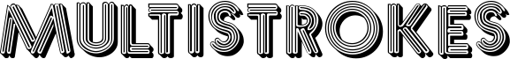 Multistrokes Font