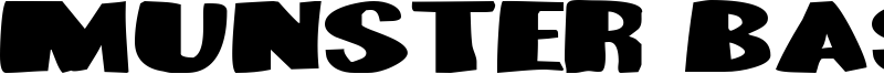 Munster Bash Font