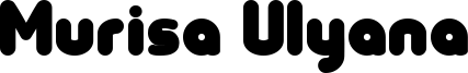 Murisa Ulyana Font