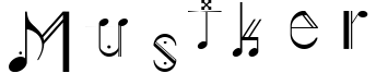 Musiker Font