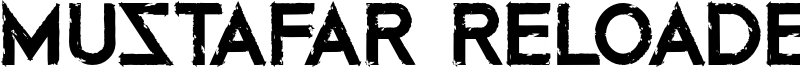 Mustafar Reloaded Font