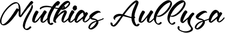 Muthias Aullysa Font