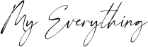 My Everything Font