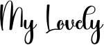 My Lovely Font