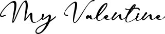 My Valentine Font