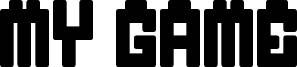 My Game Font