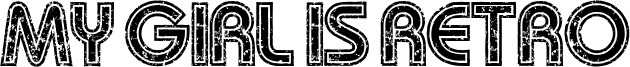 My Girl Is Retro Font