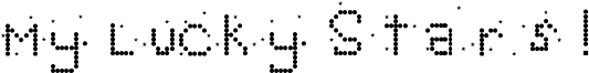 My Lucky Stars! Font
