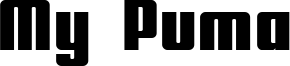 My Puma Font