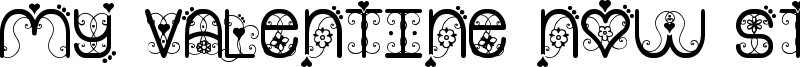 My Valentine Now St Font