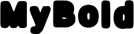 MyBold Font