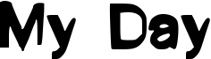 My Day Font
