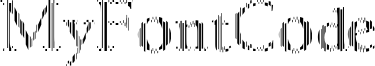 MyFontCode Font