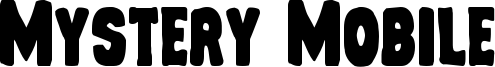 Mystery Mobile Font