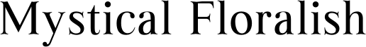 Mystical Floralish Font