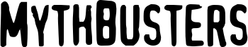 MythBusters Font