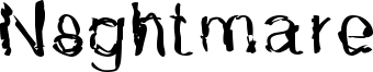 N8ghtmare Font
