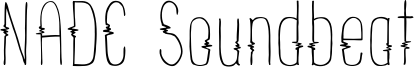NADC Soundbeat Font
