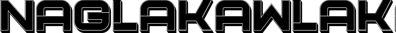 Naglakawlakaw Font
