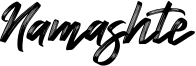 Namashte Font