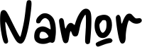 Namor Font