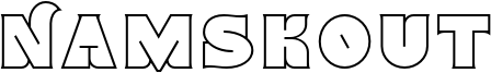 Namskout Font