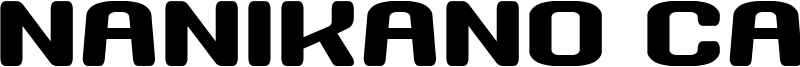 Nanikano Capsule Font
