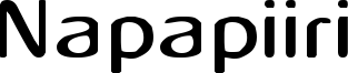 Napapiiri Font