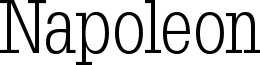 Napoleon Font