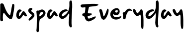 Naspad Everyday Font