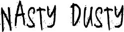 Nasty Dusty Font