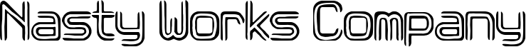 Nasty Works Company Font