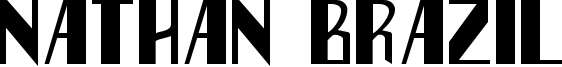 Nathan Brazil Font