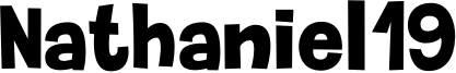 Nathaniel-19 Font