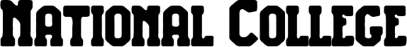 National College Font