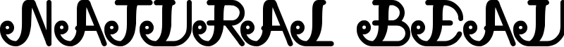 Natural Beauty Font