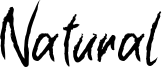 Natural Font