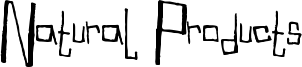 Natural Products Font