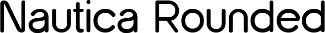 Nautica Rounded Font