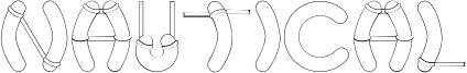 Nautical Font